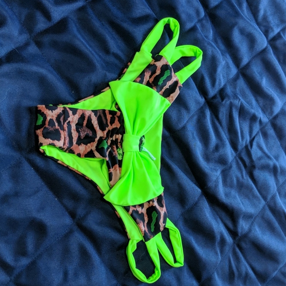 Bikini thing bottom cute bow on the butt